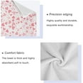 thumbnail image 4 of Dreamtimes 3 PCS Towel Lovely Hand-Painted Heart Cotton Bath Towel Set (1 Bath Towel, 1 Hand Towel, 1 Washcloth) for Bathroom, Super Soft and Quick Dry Towels, 4 of 7