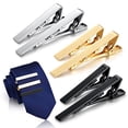 thumbnail image 1 of Maoww Tie clip men's square edge tie nail tie clip, 1 of 8