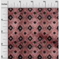 thumbnail image 1 of oneOone Cotton Poplin Fabric Diamond Kasuri Print Fabric By The Yard 56 Inch Wide, 1 of 4