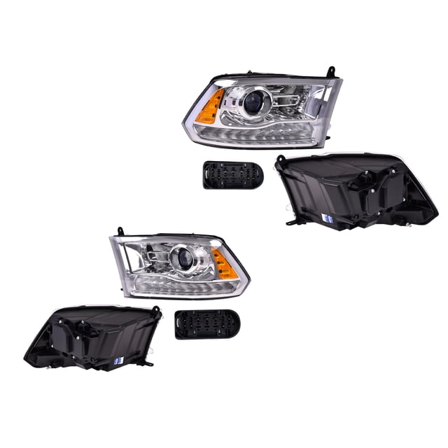 Par de FAROS RAM 2016 al 2019 DODGE DEPO .