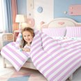 thumbnail image 3 of Erosebridal Geometric Stripes Pattern Full Size Comforter Sets,Minimalist Lines Bedding Comforter Set,Colorful Stars Reversible,3 Pieces,1 Comforter and 2 Pillowcases, 3 of 7