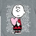 thumbnail image 3 of Peanuts - Charlie Brown Xoxo  - Toddler And Youth Short Sleeve Graphic T-Shirt, 3 of 6