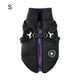 thumbnail image 2 of Arnés de invierno para mascotas, chaqueta impermeable a prueba de viento, para correr, ropa Universal ligera, gancho trasero, decoración de ropa, negro S Eigraketly PT000587-02, 2 of 7