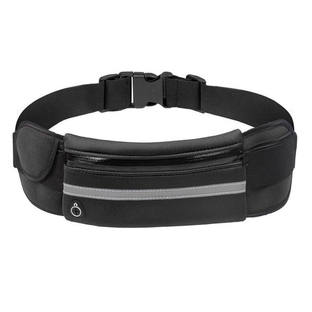 El cinturón de bolsillos para correr, trotar, andar en el gimnasio, hacer senderismo al aire libre, actividades de esquí, el bolso es adecuado para pequeñas necesidades personales