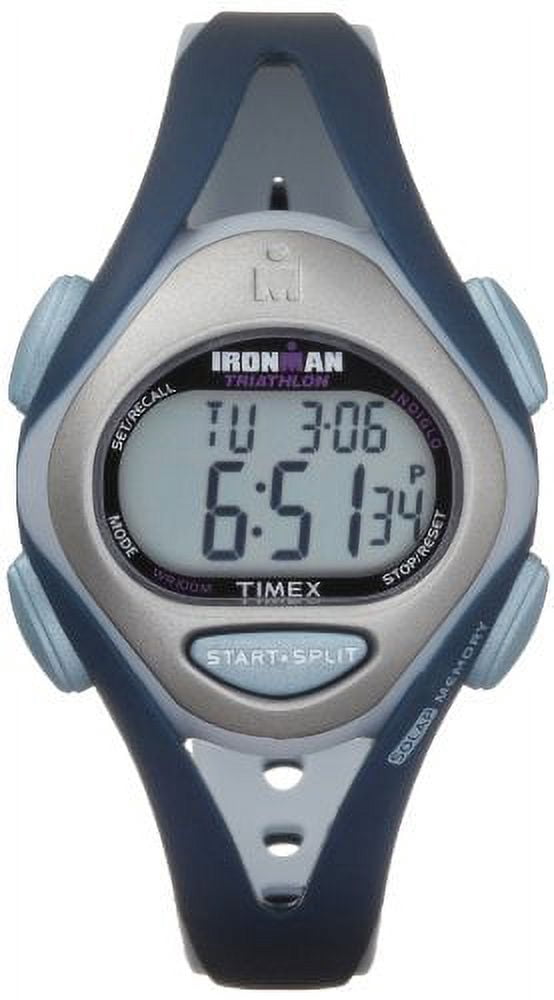 Women's Ironman Sleek 50 Mid-Size Watch, Blue Resin Strap