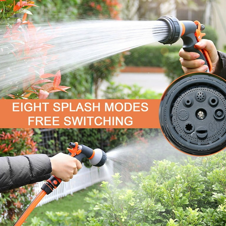 absuyy Garden Water Hose Nozzle Sprayer - High Pressure Heavy Duty Hand Sprayer  Car Washing Metal Spray Gun for Outdoor Gardening,Pets Shower,Patio  Cleaning 