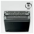 thumbnail image 6 of Braun Series 5 51S Electric Shaver Head Replacement Cassette, Silver, 6 of 8