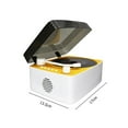 thumbnail image 5 of Portable CD Player USB Bluetooth 5.0 MP3 WMA CDDA 3.5mm Audio Player Battery Powered DVD Player ,Widely Used, 5 of 5