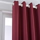 thumbnail image 2 of Cortinas opacas con arandela sólida con aislamiento térmico Irfora Vino rojo, 2 of 7