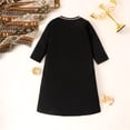 thumbnail image 6 of Shadoumai Elegant Embroidered Thobe Robe Traditional Wear For Kids Decorative Lace Design, 6 of 9