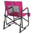 thumbnail image 5 of GCI Outdoor Freestyle Rocker Foldable Rocking Camp Chair, Beach Berry, 5 of 10