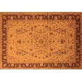 thumbnail image 1 of Ahgly Company Indoor Rectangle Oriental Orange Traditional Area Rugs, 7' x 10', 1 of 4