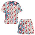 thumbnail image 3 of Stay-Puft Ghostbusters Summer Home Suit For Womens Short-Sleeved Pajama Set 2pcs Loungewear Soft Sleepwear T-Shirts Tee Shirt Top And Short Sleeping Pants, 3 of 8