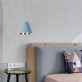 thumbnail image 3 of CTIRCHIU Simple Style re Cloth Lampshade for Small Table Lamps Blue Flared Design Home Decoration 1Pack, 3 of 11
