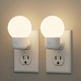 thumbnail image 2 of PYYNA-LED Night Lights Plug into Wall 2-Pack, Warm White/Cool White AdjustableTool Free Setup Plug in Night Light1W Bright Nightlight for Adults Room Bedroom Bathroom Hallway Kitchen, 2 of 4