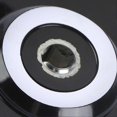 thumbnail image 2 of 1 black wavy rear handwheel for milling machine with rotating handle (10 x 80 mm), 2 of 3