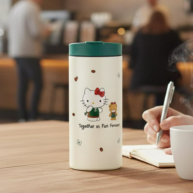 Starbucks x Hello Kitty Stainless Steel Tumbler 12 oz Pink Graphic