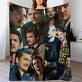 thumbnail image 5 of Cool #1 Pedro Pascal Blanket Ultra Soft Flannel Fleece Blanket Stylish Bedroom Living Room Sofa Warm Blanket All Season Use 30"*40"（76 * 100cm）, 5 of 6