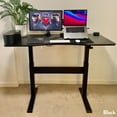 thumbnail image 6 of Desky Air Lift Zero Sit Stand Desk - Black / White, 6 of 7