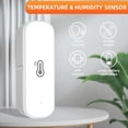 thumbnail image 3 of 2X ZigBee Humidity and Temperature Sensor Smart Hygrometer Thermometer Remote Monitoring and Alerts Smart Home, 3 of 7