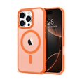 thumbnail image 1 of HAYAN Case for iPhone 16 Pro Max Case Magnetic Translucent Matte Phone Cases 6.9" [Compatible with MagSafe] Thin Slim Fit Shockproof Bumper Hard Protective Cover for Women Men Girls, Frosted Orange, 1 of 1