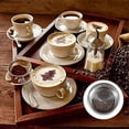 thumbnail image 5 of 4Pcs 51Mm Pressureless Filter Basket 4-Cup Coffee Filter Cup Coffee Products Kitchen Accessories, 5 of 5