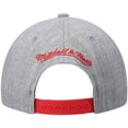 thumbnail image 4 of Men's Mitchell & Ness Heathered Gray LA Clippers 2.0 Snapback Hat, 4 of 5
