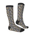 thumbnail image 3 of Balery Bulldog Print Printed Novelty Socks Men's Women's Crew Socks Sports Socks Knee High Socks Cotton Socks Quirky and Cool Socks, 3 of 9