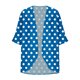 thumbnail image 2 of Mujeres de Manga Larga Tops Casual Impreso Suelto Cubrir Blusa de Cardigan Primavera Verano, 2 of 5