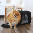 thumbnail image 4 of Soft-Sided Airline-Approved Pet Carrier, Comfortable Travel Tote Bag for Dogs and Cats, 4 of 5