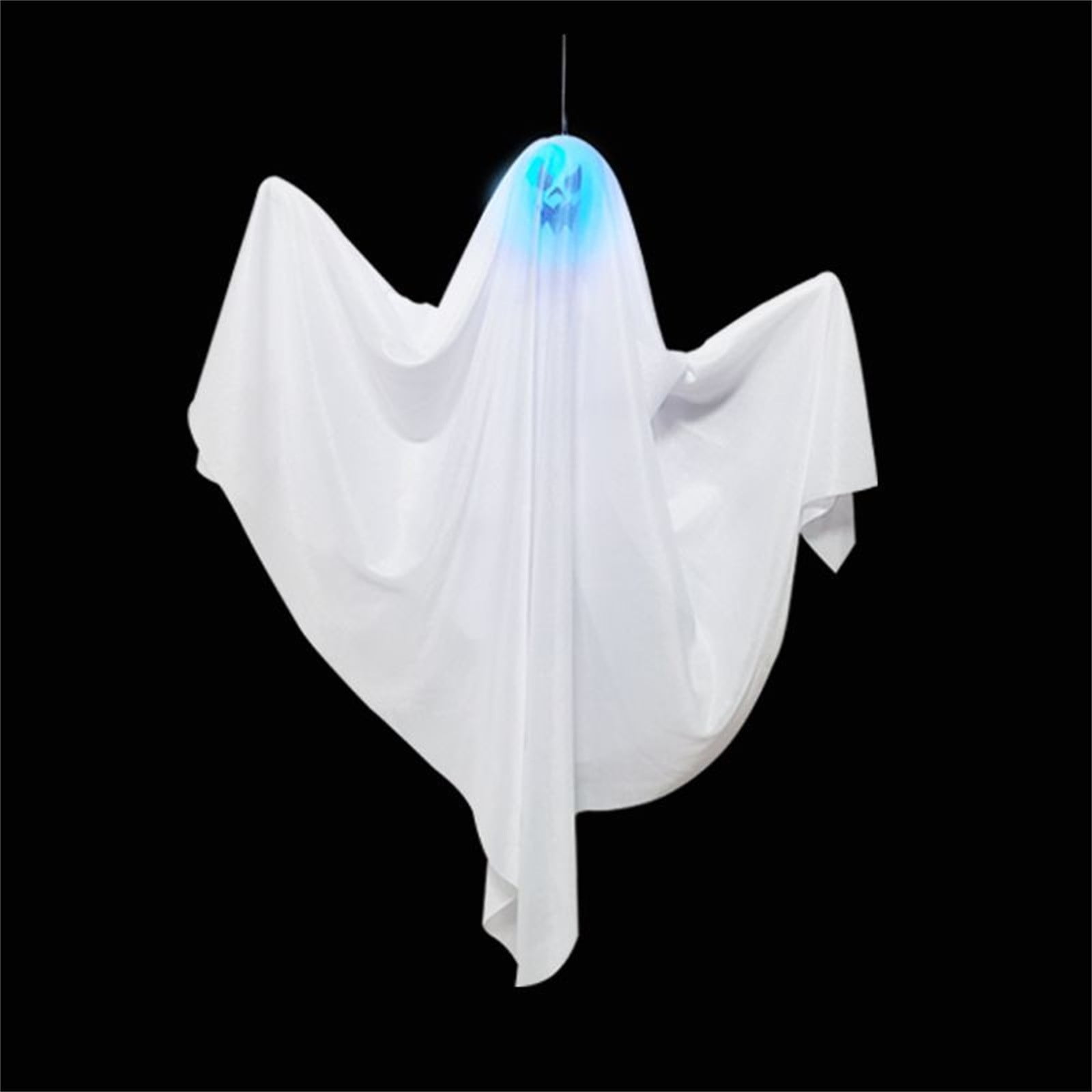 Light Up Hanging Ghost
 Yohome 1 Pack Light up Halloween White Hanging Ghost Decorations 27 5in