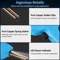 thumbnail image 4 of Yeacher 2022 New Version 70W Portable Mini Hot Stapler,Plastic Welding Machine Car Bumper Repair Kit, 4 of 8
