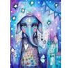 thumbnail image 1 of Cuadros Decorativos Pintura de diamante 5D DIY Elefante Reina Taladro redondo completo Imagen de diamantes de imitación Likrtyny embutido en tela, 1 of 9