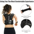 thumbnail image 4 of Topcobe 30LBS Workout Weighted Vest with Mesh Bag Adjustable Buckle for Workout, Strength Training, Running, Fitness, Muscle Building, Weight Loss, Weightlifting-30 lbs, 4 of 10