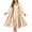 Beige, variant on Nightgown and Robe Sets for Women 2 Piece Sexy V-Neck Dress Long Sleepwear Pajamas
