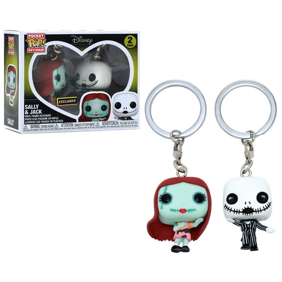 POP! Keychains: Disney (TNBC), Sally Jack (2-Pack) Exclusive