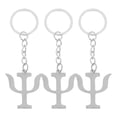 thumbnail image 1 of 3 llaveros para estudiantes: llavero creativo de acero inoxidable con símbolo de psicología, llavero de metal para regalos de fiesta de estudiantes escolares., 1 of 8