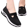 thumbnail image 4 of Womens Shoes,Walking Shoes Breathable Mesh Flat for Daily Wear Comfortable Walking Shoes for Jeans Pants,Shoes for Women,Black,7.5, 4 of 9