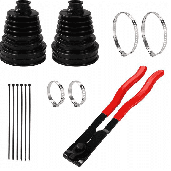 Car Silicone Universal Joint Dust Sleeve, Disassembly-Free Ball Cage Repair Kit (C)