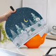 thumbnail image 3 of HELLHERO Holiday Snowman Teapot Dust Cover Waterproof and Dustproof Durable, for Friend, 3 of 7