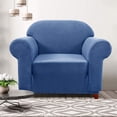 thumbnail image 2 of CHUN YI 1-Piece Checks Stretch Sofa Cover Slipcover Couch Cover, 2 of 6