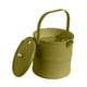 thumbnail image 2 of Cubo de basura para desechos de té, bote de basura para accesorios de mesa de ceremonia, grande, portátil con Verde, 2 of 9