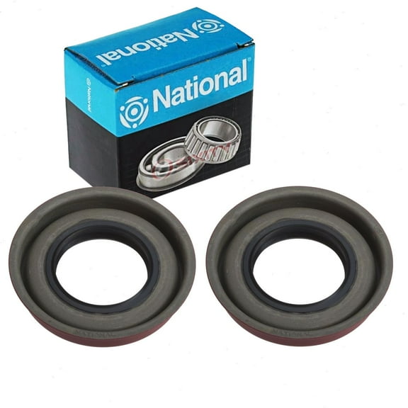 2 pc National Rear Wheel Seals compatible with Chevrolet Silverado 1500 1999-2018