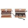 thumbnail image 2 of Beads Wristbands, Multi Layer Punk Bracelet Woven  for Women, 2 of 8