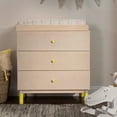 thumbnail image 4 of Babyletto Gelato 3 Drawer Wooden Dresser with Removable Changing Tray in Natural, 4 of 6