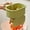 Green, variant on Suction Cup Sink Corner Rack,Press Corner Sink Strainer,Automatic Dumping Sink Strainer Basket,Storage Rack with Drain Hole,Corner Sink Catcher for Food Waste(White)