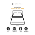 thumbnail image 2 of Colcha Dormireal Velvet Palo de Rosa King Size + Fundas, 2 of 6