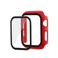 thumbnail image 1 of YSTINNG Étui Rigide en PC, Lot de 2, avec Protecteur d'Écran en Verre Trempé pour Apple Watch Series 8/7, Ultra Mince, Résistant aux Rayures, A311-001, 1 of 4