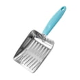 thumbnail image 4 of Pala de limpieza para arena de gatos Perfecl herramienta limpiadora de mango largo metal azul, 4 of 8