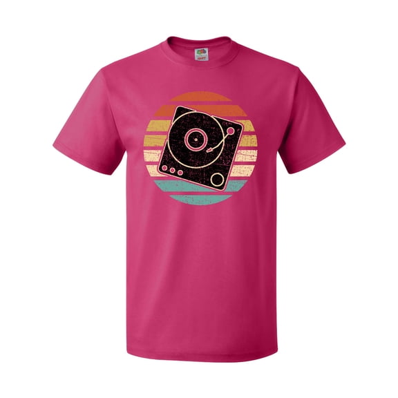 Inktastic Turn Table Record Player Retro T-Shirt